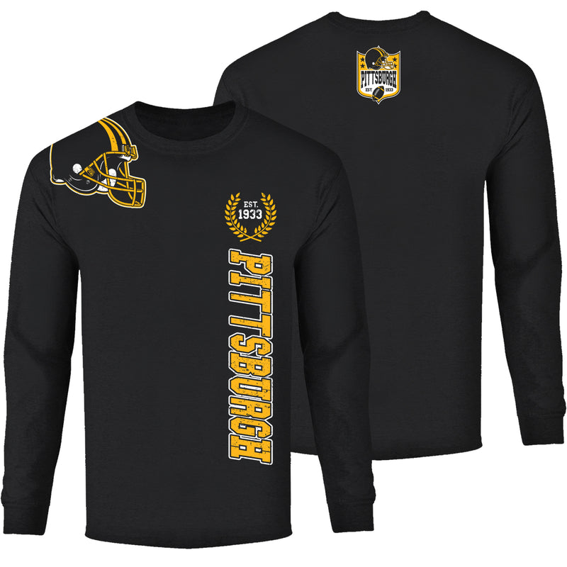 Men's Football Home Team Long Sleeve - Pittsburgh