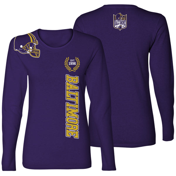 Women's Football Home Team Long Sleeve - Baltimore