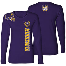 Women's Football Home Team Long Sleeve - Minnesota