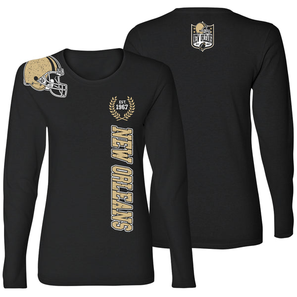 Women's Football Home Team Long Sleeve - New Orleans