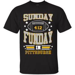 Men's Sunday Funday Football T-Shirts - PITTSBURGH