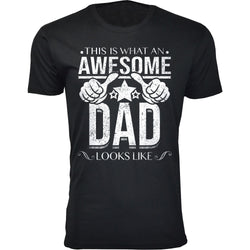 Men's This is What An Awesome DAD Looks Like T-shirts