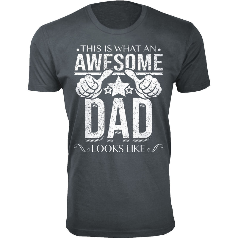 Men's This is What An Awesome DAD Looks Like T-shirts