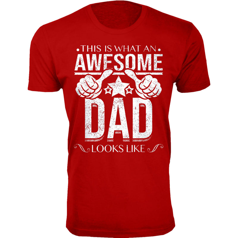 Men's This is What An Awesome DAD Looks Like T-shirts