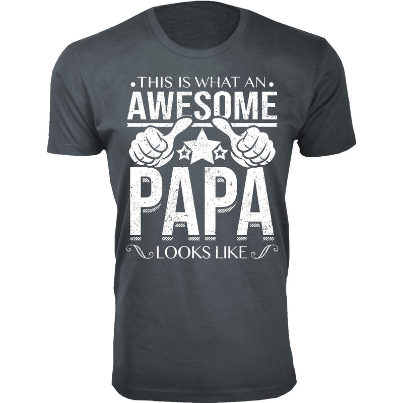 Men's This is What An Awesome PAPA Looks Like T-shirts