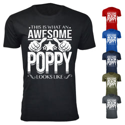 Men's This is What An Awesome POPPY Looks Like T-shirts