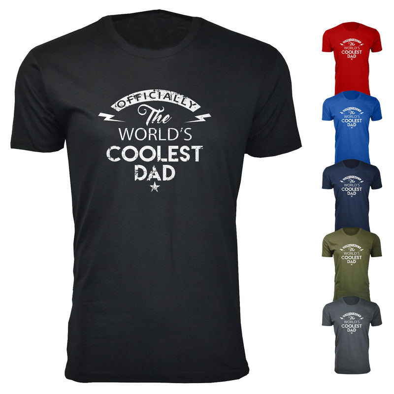Men's Officially The World's Coolest Dad T-shirts
