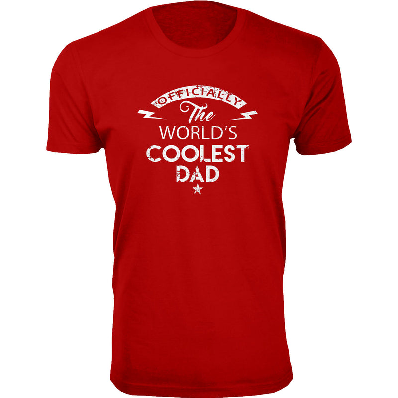 Men's Officially The World's Coolest Dad T-shirts