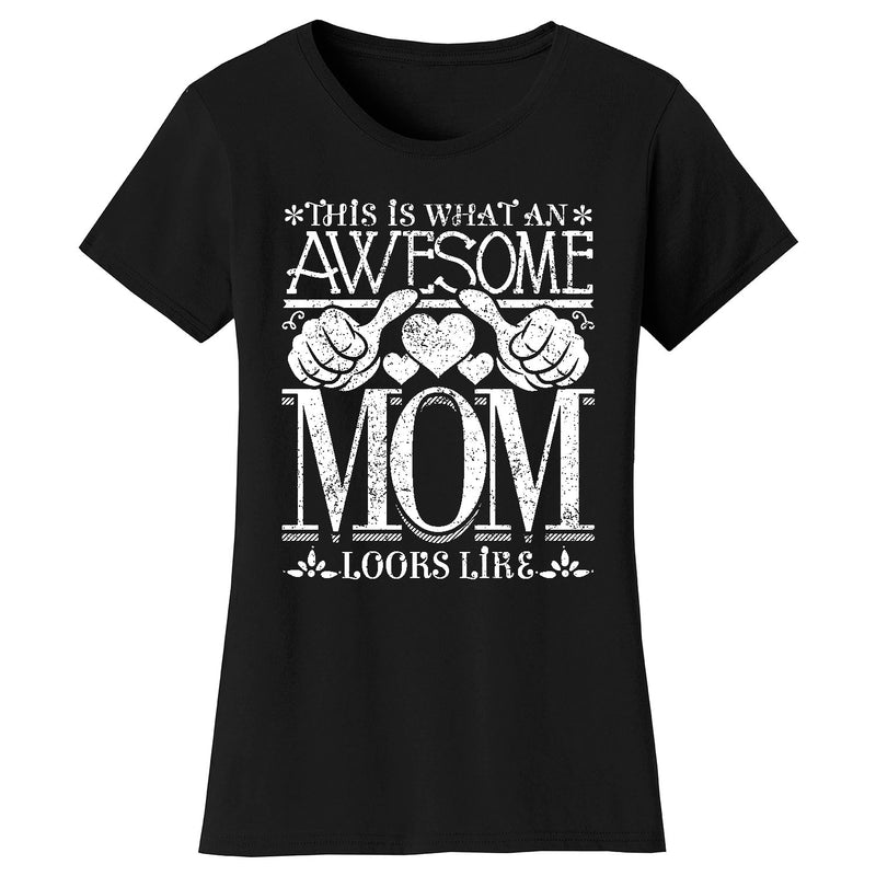 Women's Awesome Mom Grandma Looks Like T-Shirts - MOM