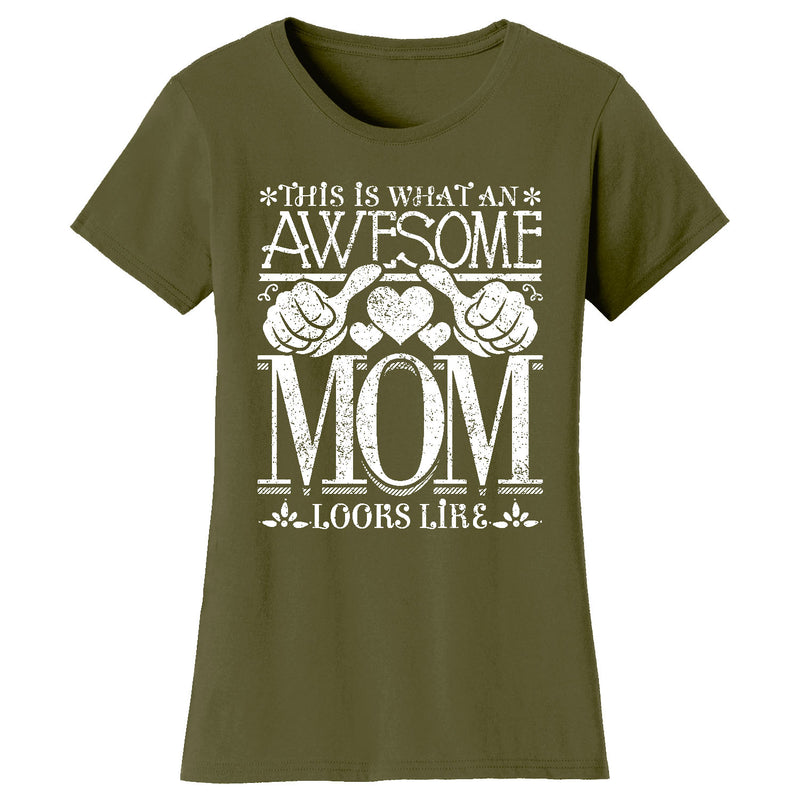 Women's Awesome Mom Grandma Looks Like T-Shirts - MOM