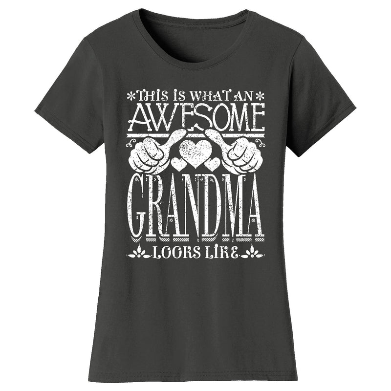 Women's Awesome Mom Grandma Looks Like T-Shirts - GRANDMA