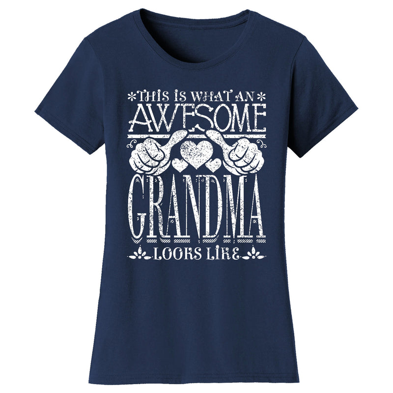 Women's Awesome Mom Grandma Looks Like T-Shirts - GRANDMA