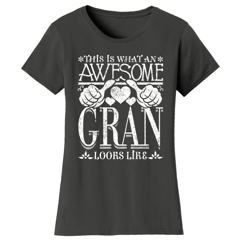 Women's Awesome Mom Grandma Looks Like T-Shirts - GRAN