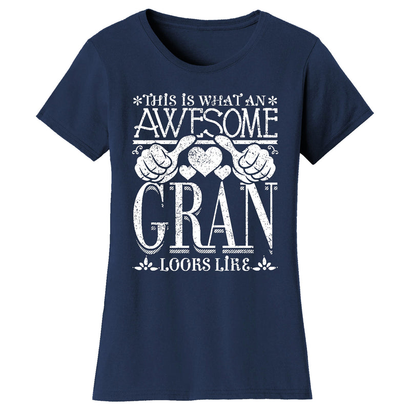 Women's Awesome Mom Grandma Looks Like T-Shirts - GRAN