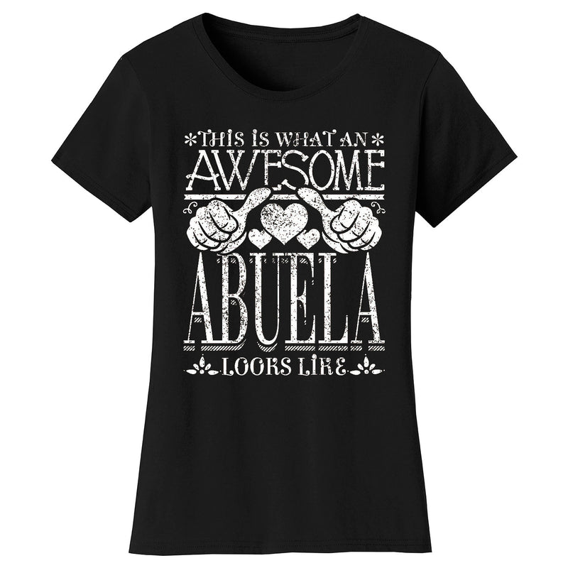 Women's Awesome Mom Grandma Looks Like T-Shirts - ABUELA