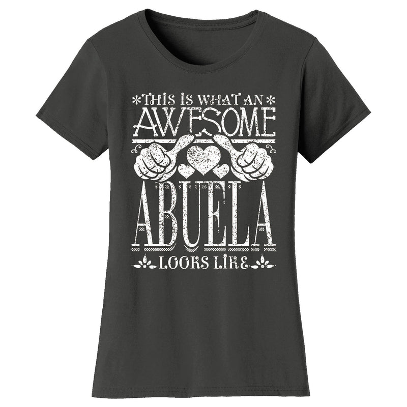 Women's Awesome Mom Grandma Looks Like T-Shirts - ABUELA