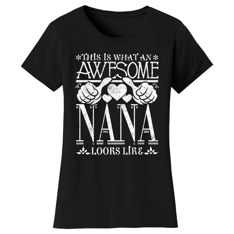 Women's Awesome Mom Grandma Looks Like T-Shirts - NANA