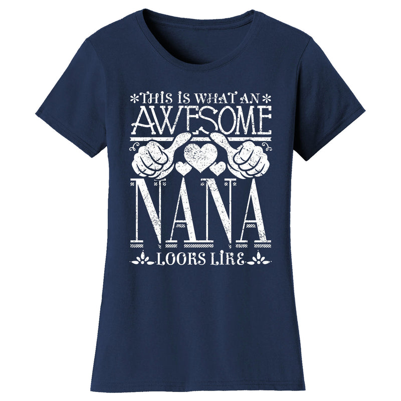 Women's Awesome Mom Grandma Looks Like T-Shirts - NANA