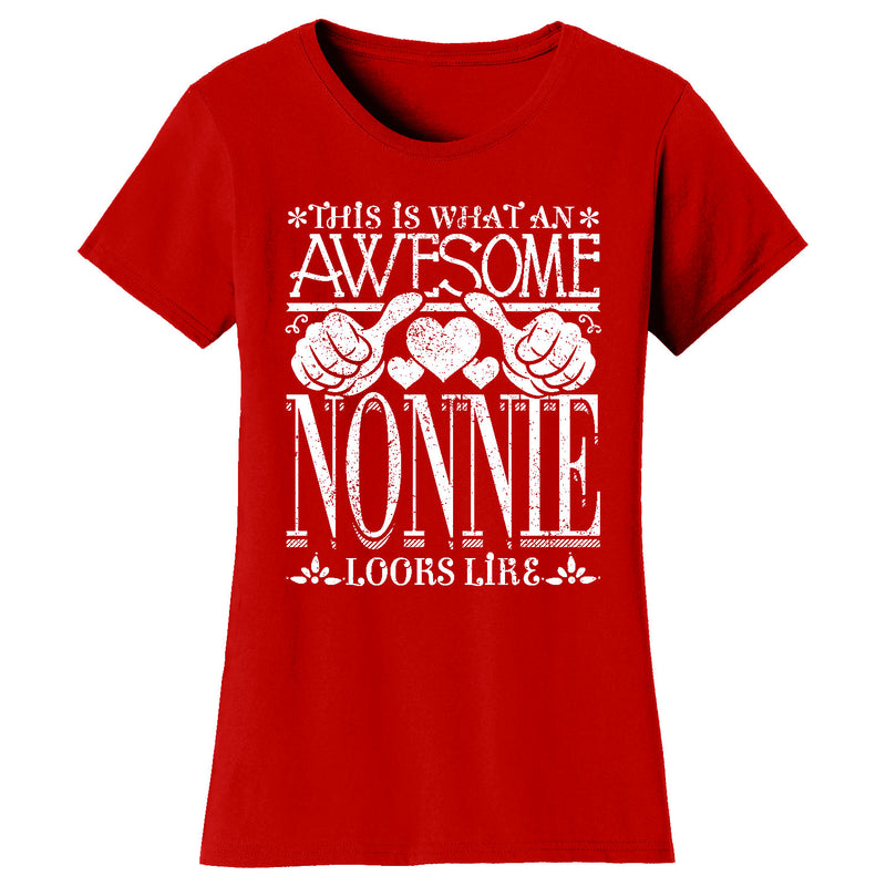 Women's Awesome Mom Grandma Looks Like T-Shirts - NONNIE