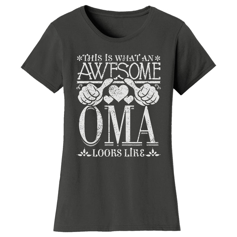 Women's Awesome Mom Grandma Looks Like T-Shirts - OMA