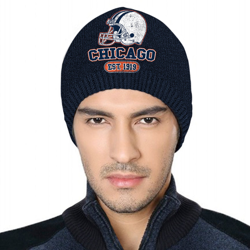 Football Beanie - Chicago