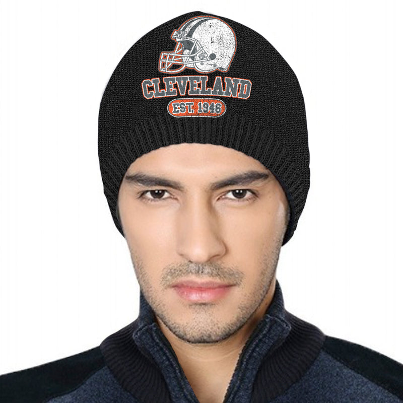 Football Beanie - Cleveland