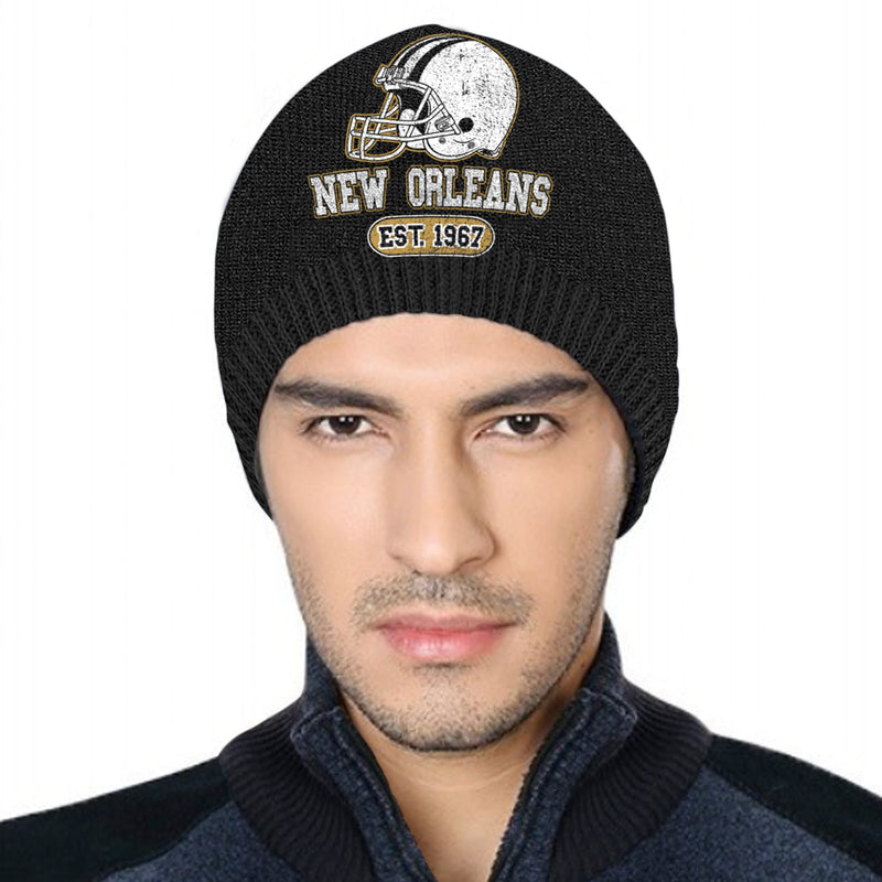 Football Beanie - New Orleans