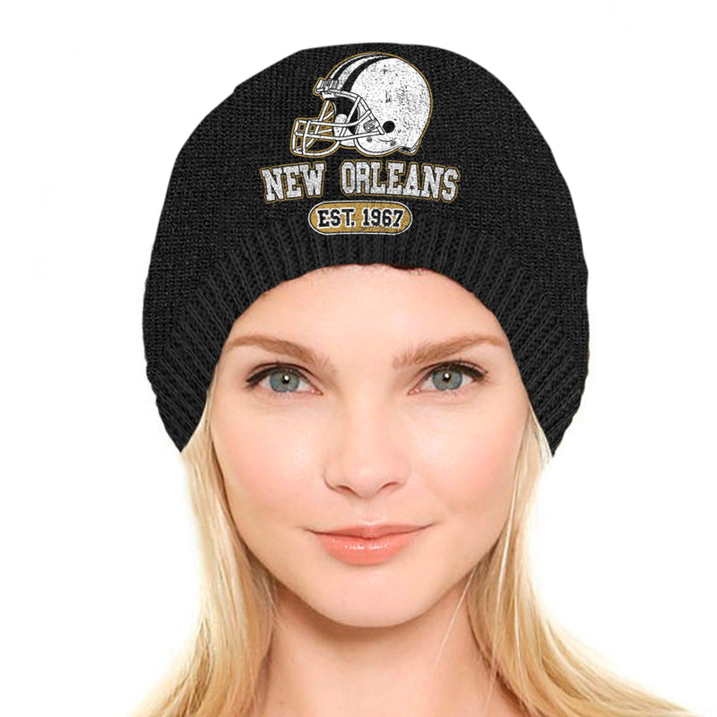 Football Women Beanie - New Orleans